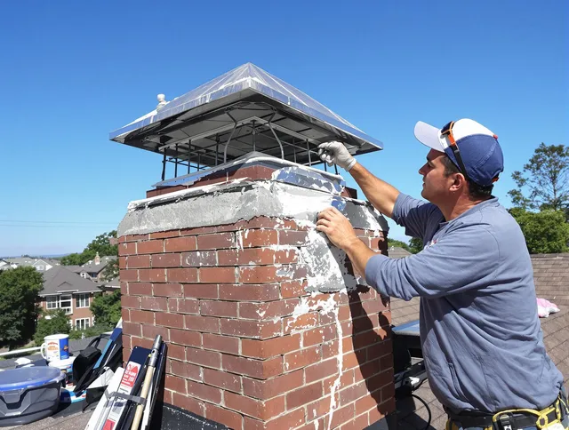 Chimney Crown Services service in Middleburg Heights, OH