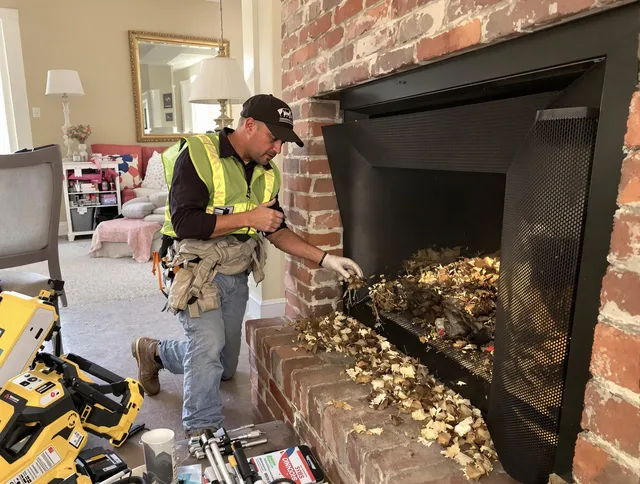 Safe screening installation by Middleburg Heights Chimney Sweep in Middleburg Heights, OH